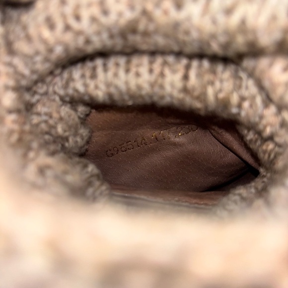 Chanel Rare Women’s High Wool And Leather Boots - Picture 6 of 9